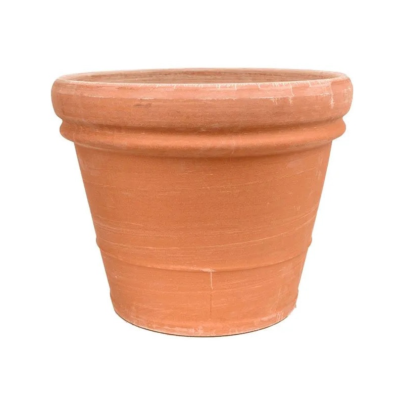 Terra Cotta Plant Pot 57cm Height 61cm Dia Doppio bordo antiques