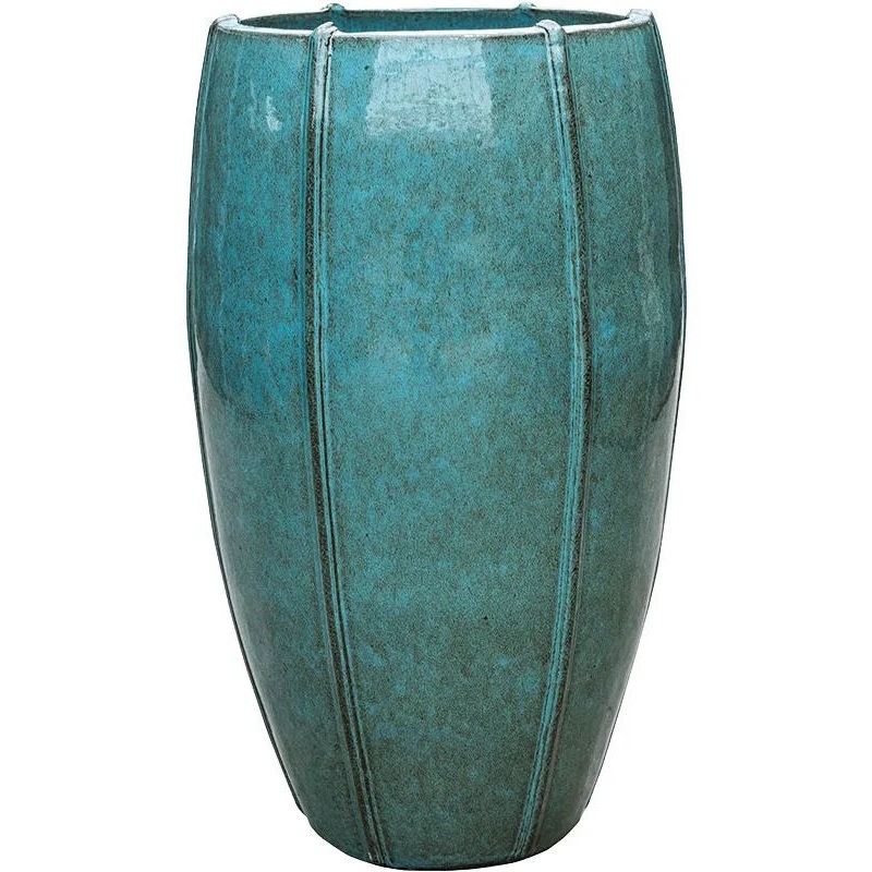 Moda Plant Pot 74cm Height 35cm Dia Emperor Turquoise