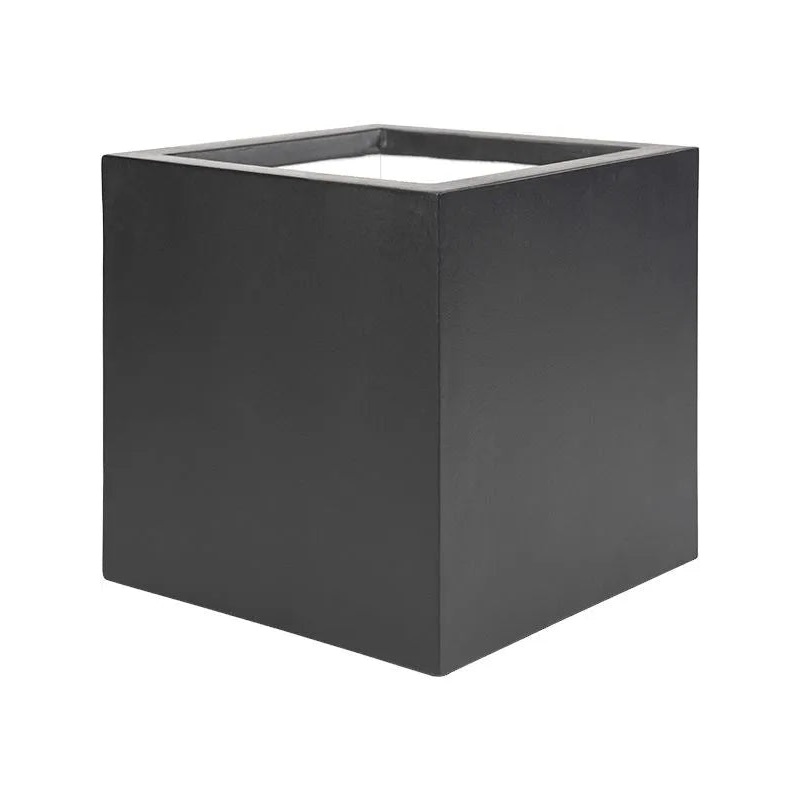 Stretto Plant Pot 80cm Height 72cm Dia Cube Anthracite