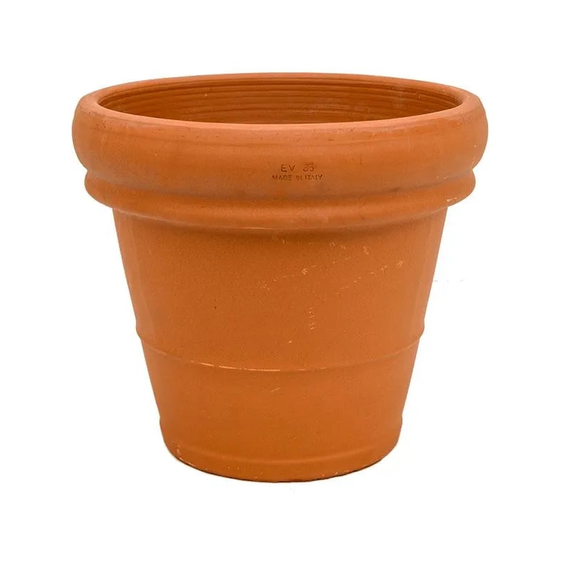 Terra Cotta Plant Pot 32cm Height 30cm Dia Doppio bordo
