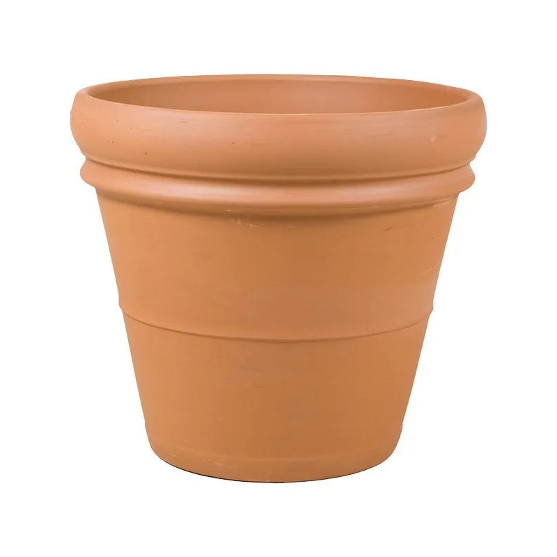 Terra Cotta Plant Pot 49cm Height 51cm Dia Doppio bordo