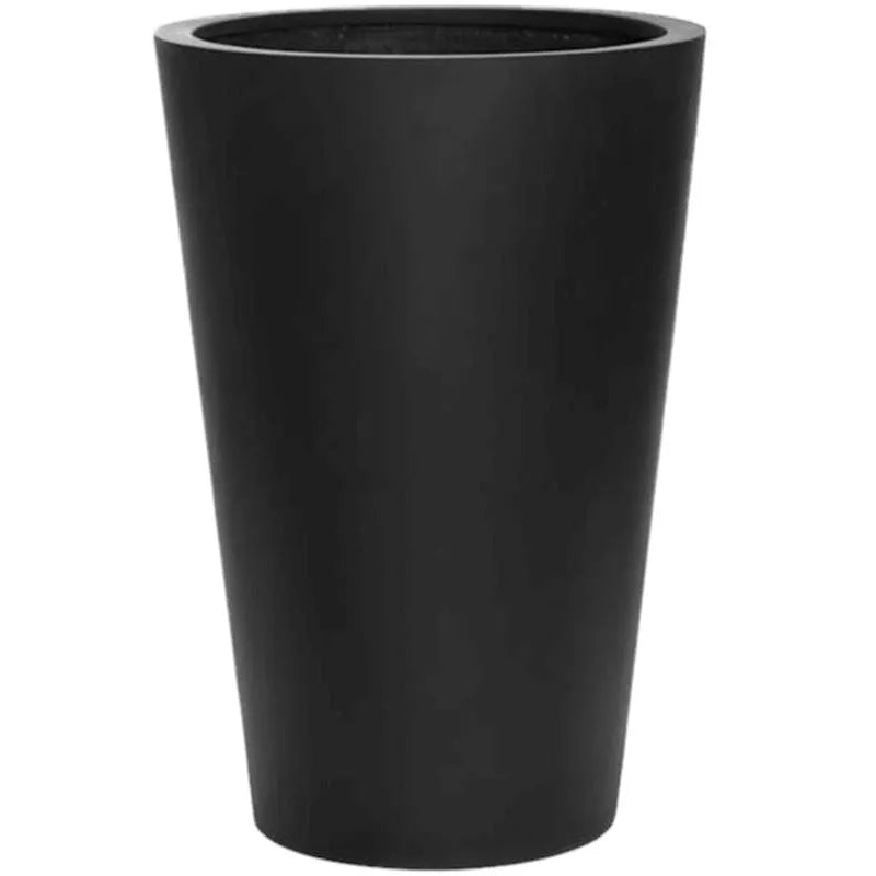 Fiberstone Plant Pot 70cm Height 40cm Dia Belle M Black