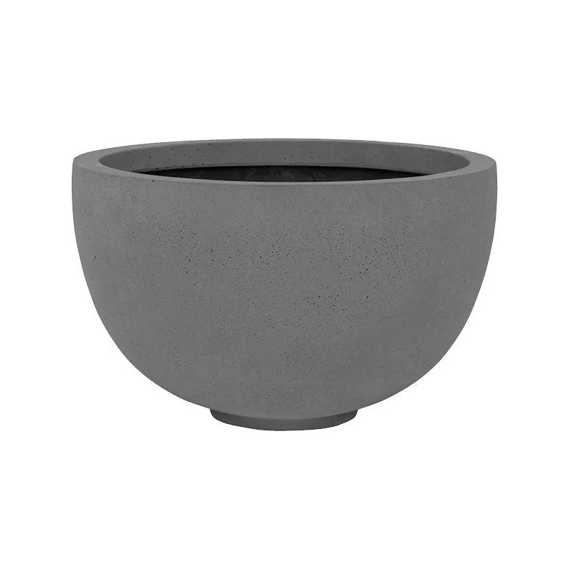 Natural Plant Pot 12cm Height 18cm Dia Peter S Grey