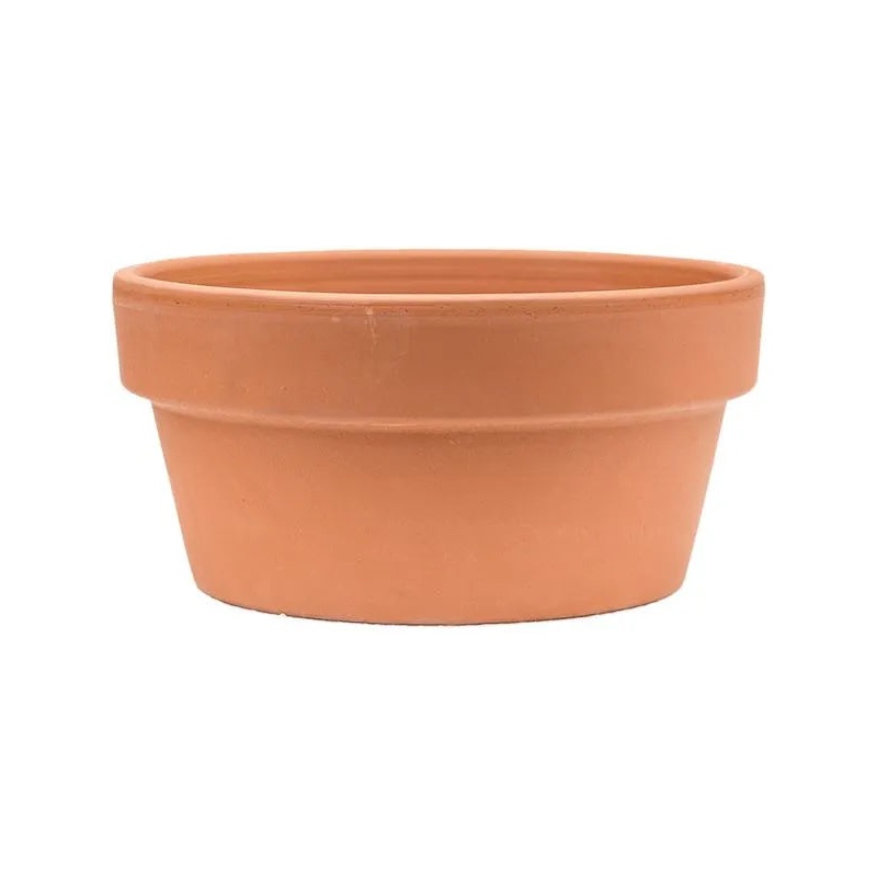 Terra Cotta Plant Pot 15cm Height 26cm Dia Bowl