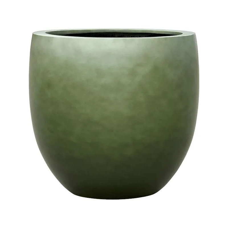 Baq Gradient Plant Pot 68cm Height 57cm Dia Balloon Matt Forest Green