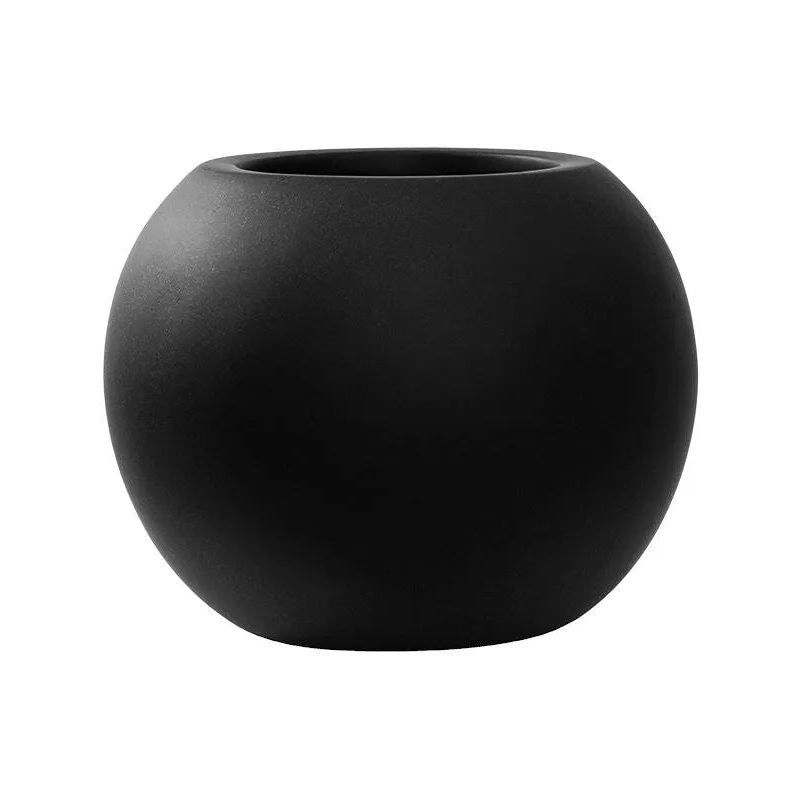 Fiberstone Plant Pot 21cm Height 15cm Dia Beth XS Matt black