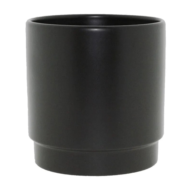 Sense Plant Pot 25cm Height 23cm Dia Pot Matt Anthracite