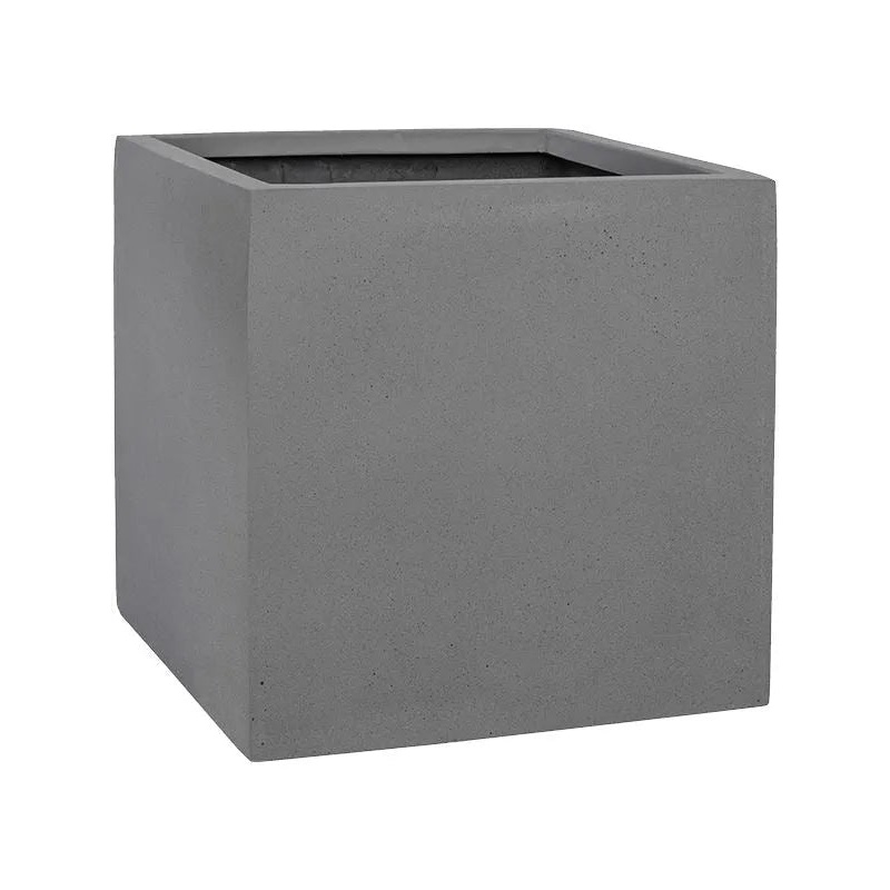 Natural Plant Pot 25cm Height 23cm Dia Fleur L Grey