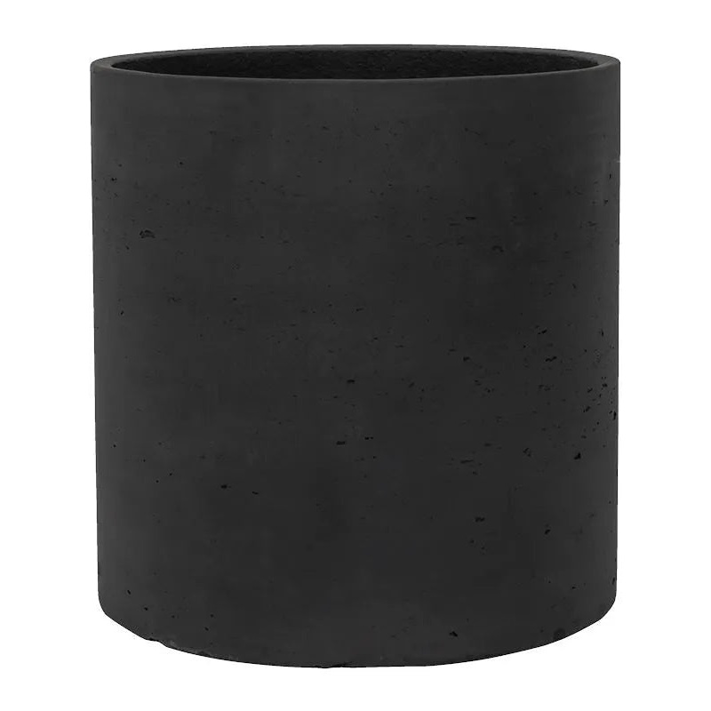 Rough Plant Pot 40cm Height 37cm Dia Max M Black Washed