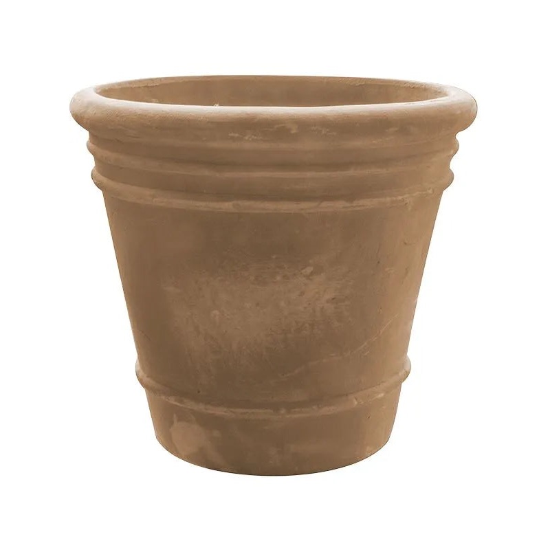Terra Cotta Doppio Plant Pot 36cm Height 38cm Dia Pot Choco