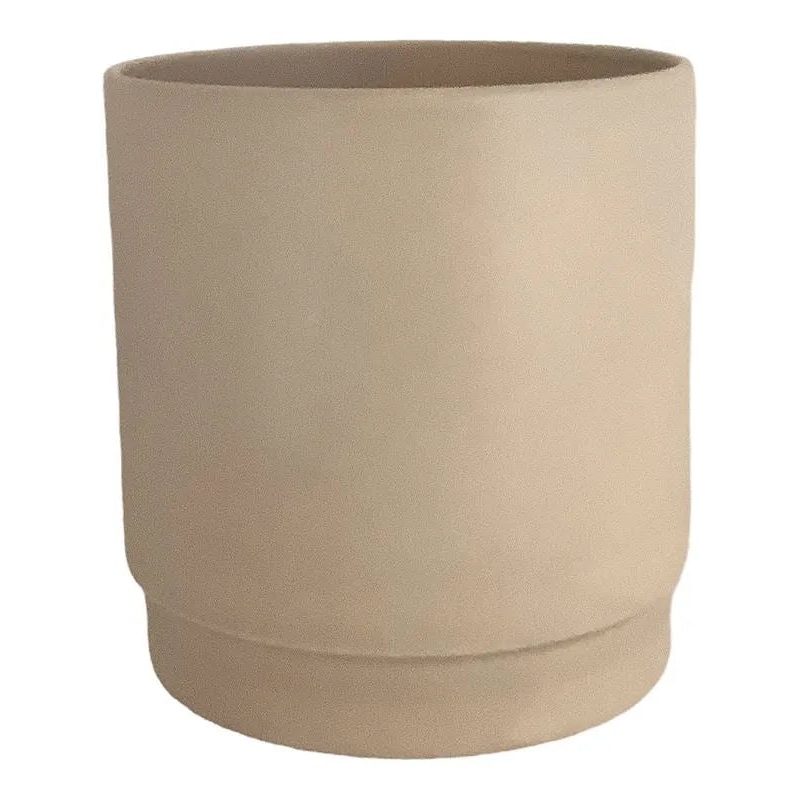 Sense Plant Pot 25cm Height 23cm Dia Pot Matt Grey