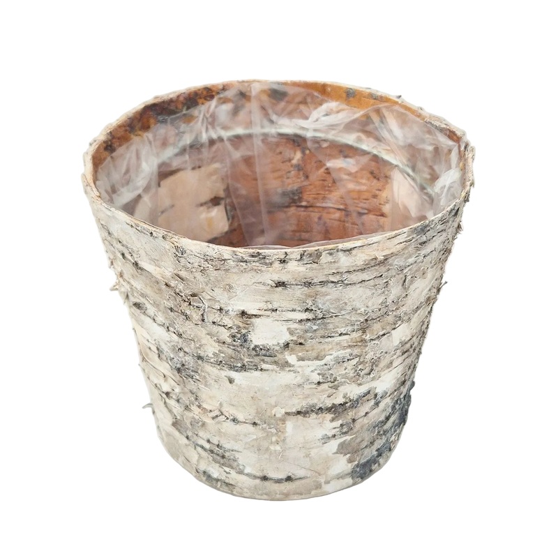 Natural Bark 13cm Indoor Plant Pot