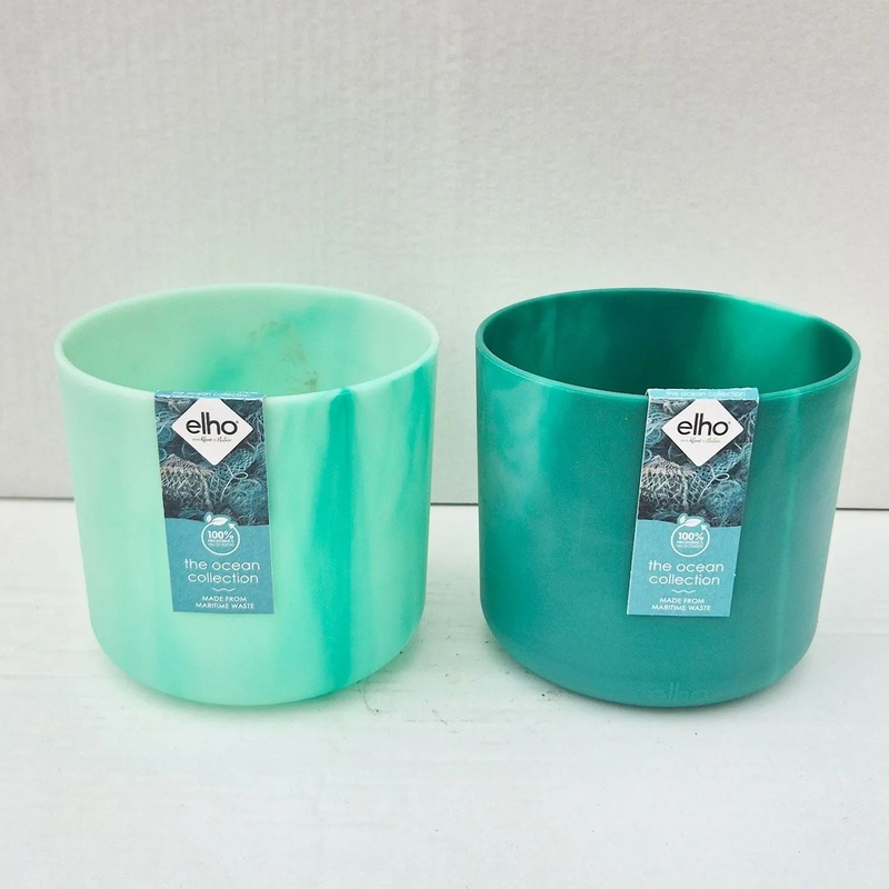 Ocean Plastic Indoor 15cm Plant Pot