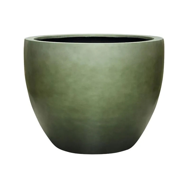 Baq Gradient Plant Pot 70cm Height 76cm Dia Couple Matt Forest Green