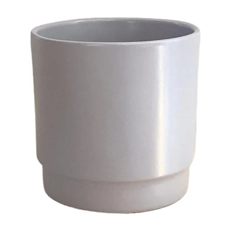 Eno Matt Plant Pot 13cm Height 12cm Dia Pot Grey