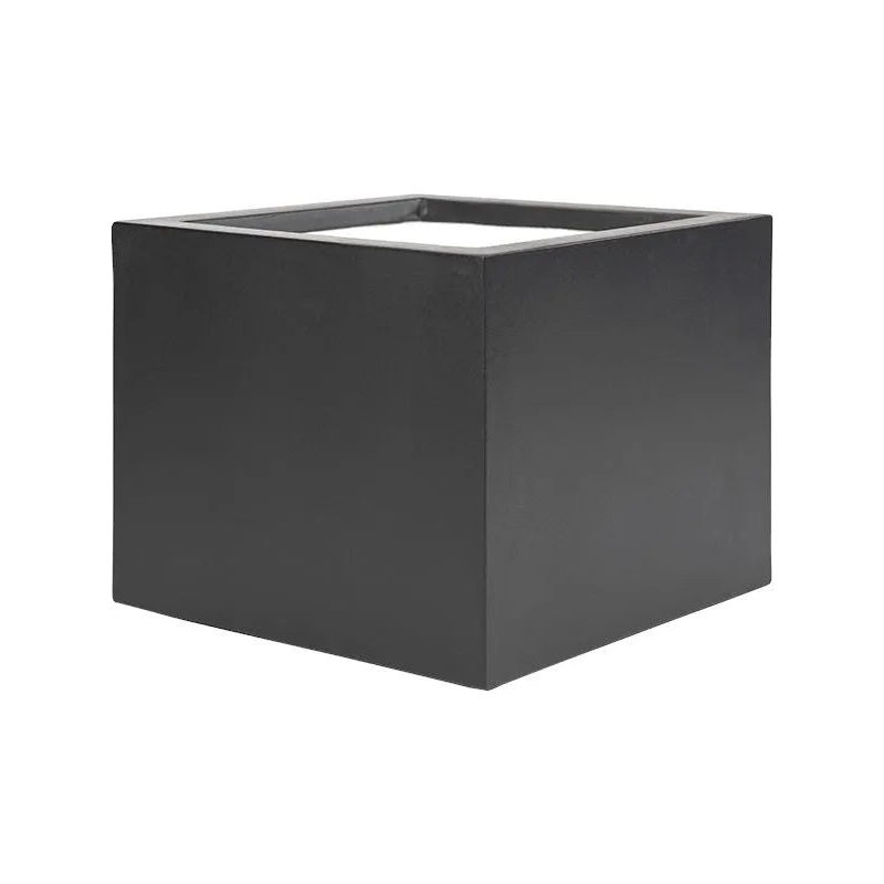Stretto Plant Pot 60cm Height 72cm Dia Low Cube Anthracite