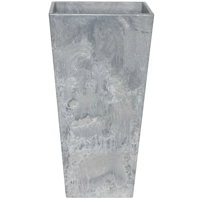 Artstone Plant Pot 49cm Height 25cm Dia Ella vase grey