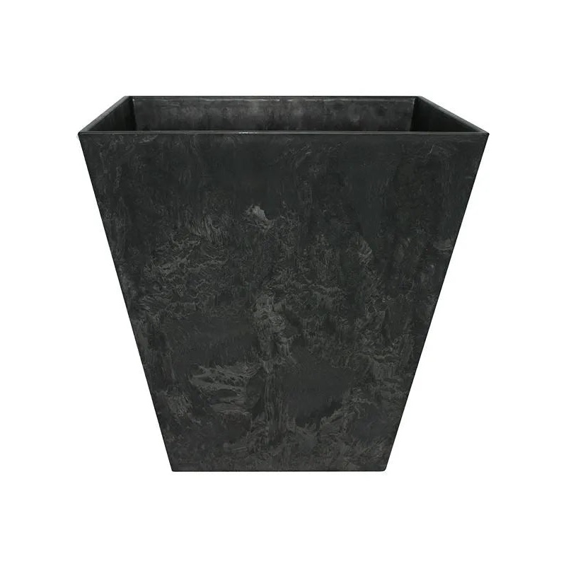 Artstone Plant Pot 15cm Height 14cm Dia Ella pot black