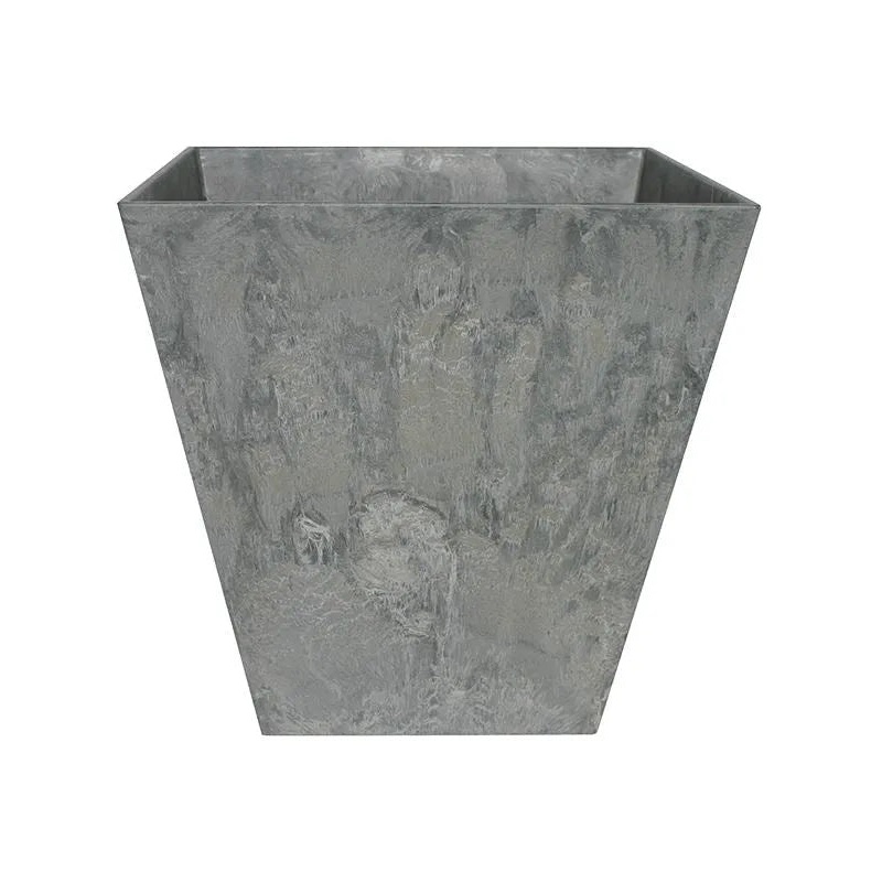Artstone Plant Pot 24cm Height 24cm Dia Ella pot grey