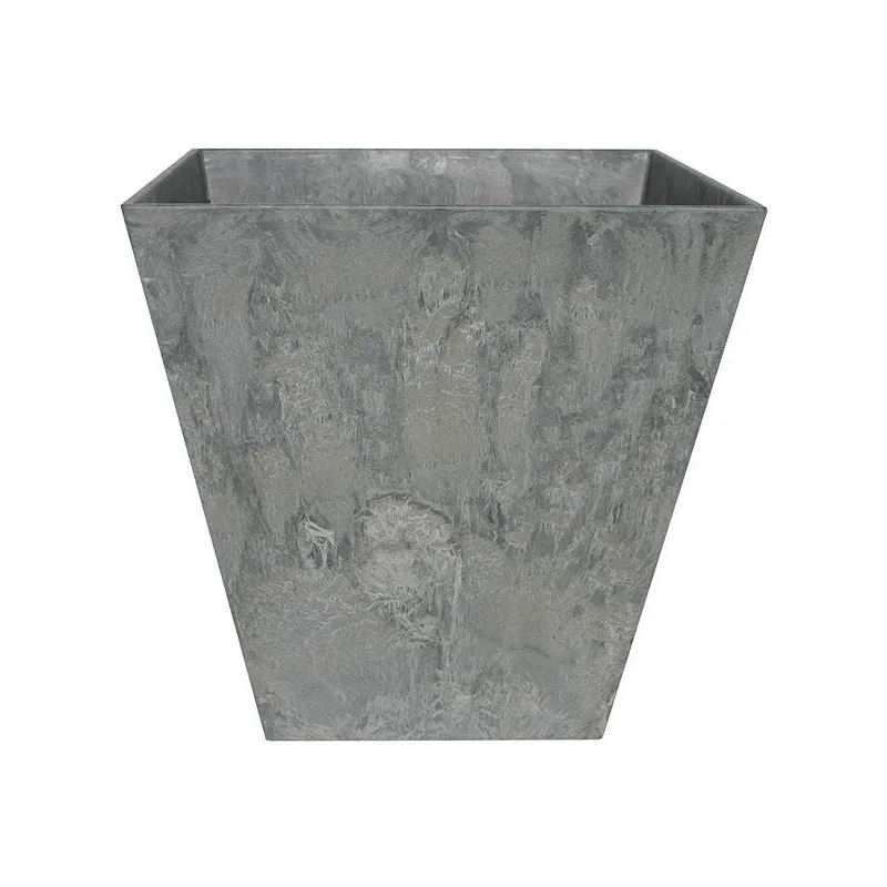 Artstone Plant Pot 29cm Height 28cm Dia Ella pot grey