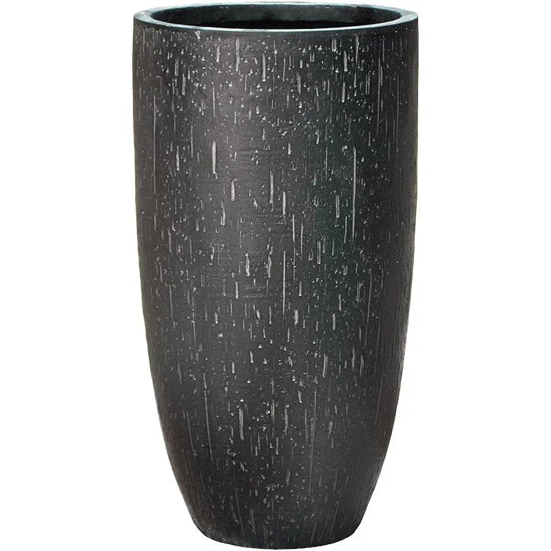 Baq Raindrop Plant Pot 79cm Height 38cm Dia Partner Anthracite