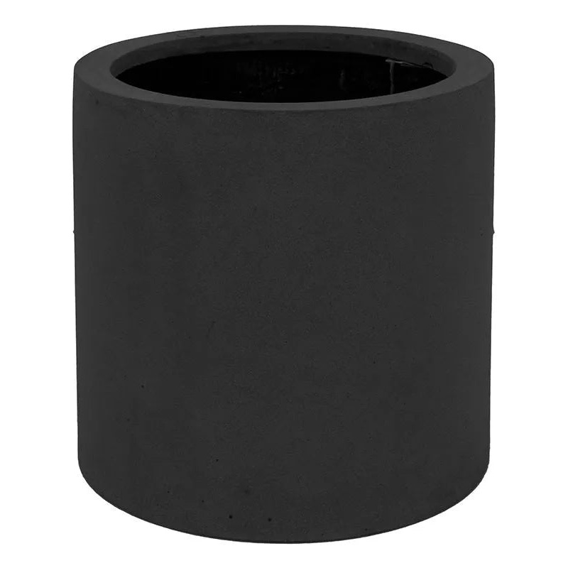 Fiberstone Plant Pot 30cm Height 24cm Dia Max S Black