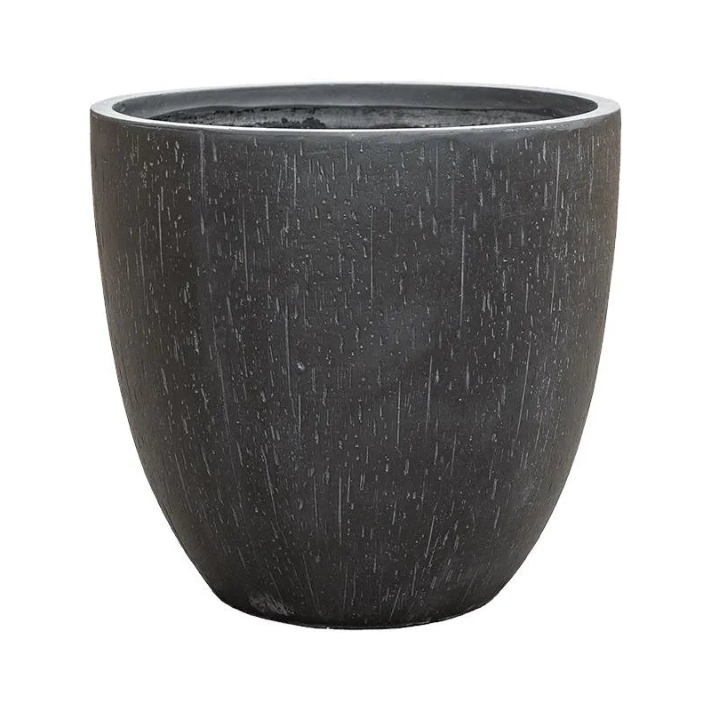 Baq Raindrop Plant Pot 51cm Height 49cm Dia Couple Anthracite