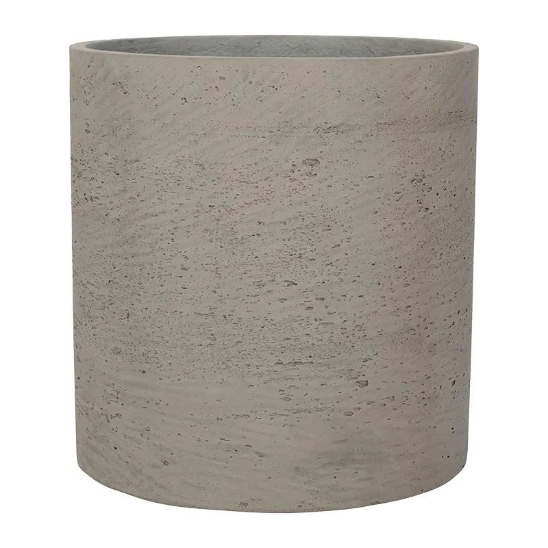 Rough Plant Pot 40cm Height 37cm Dia Max M Grey Washed