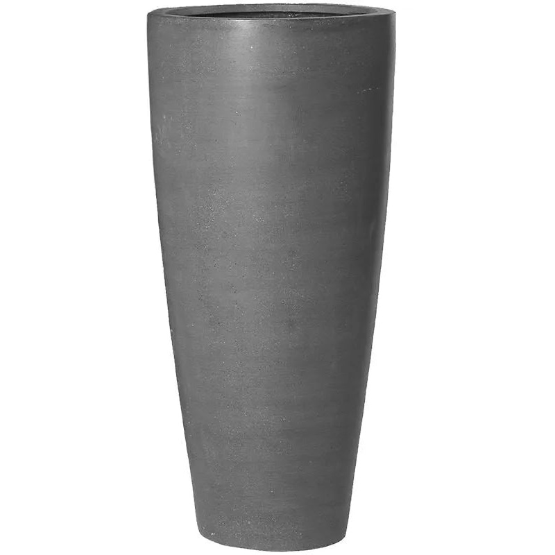 Fiberstone Plant Pot 80cm Height 29cm Dia Dax L Grey