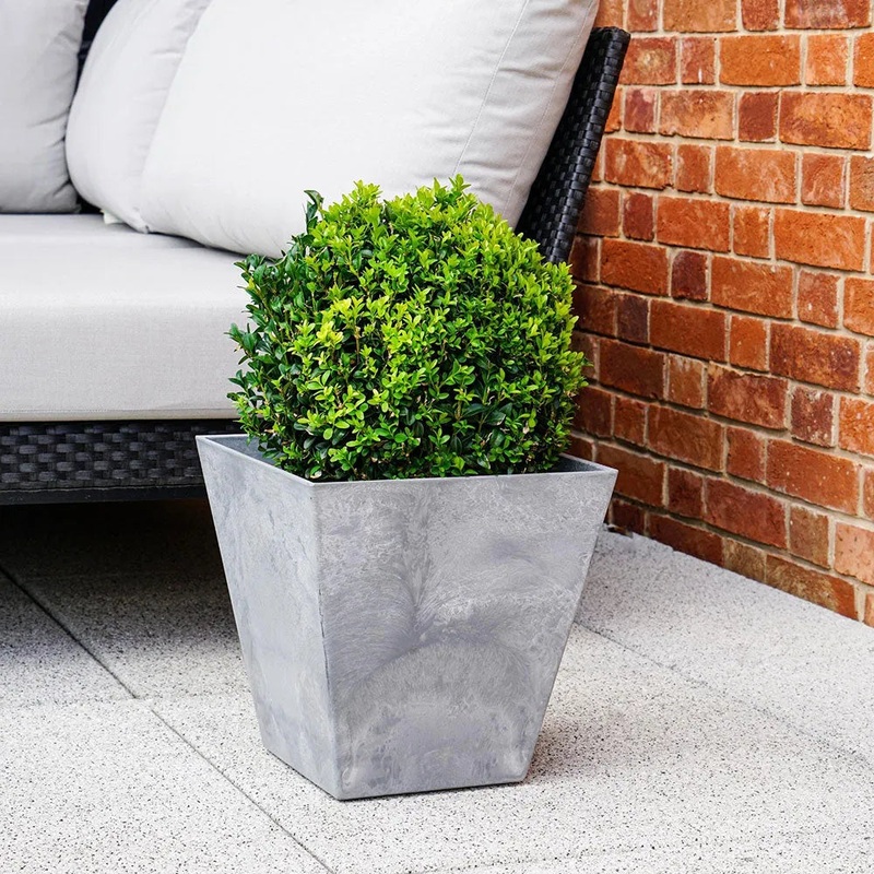 Pot Ella Grey 34cm Height 35cm Dia