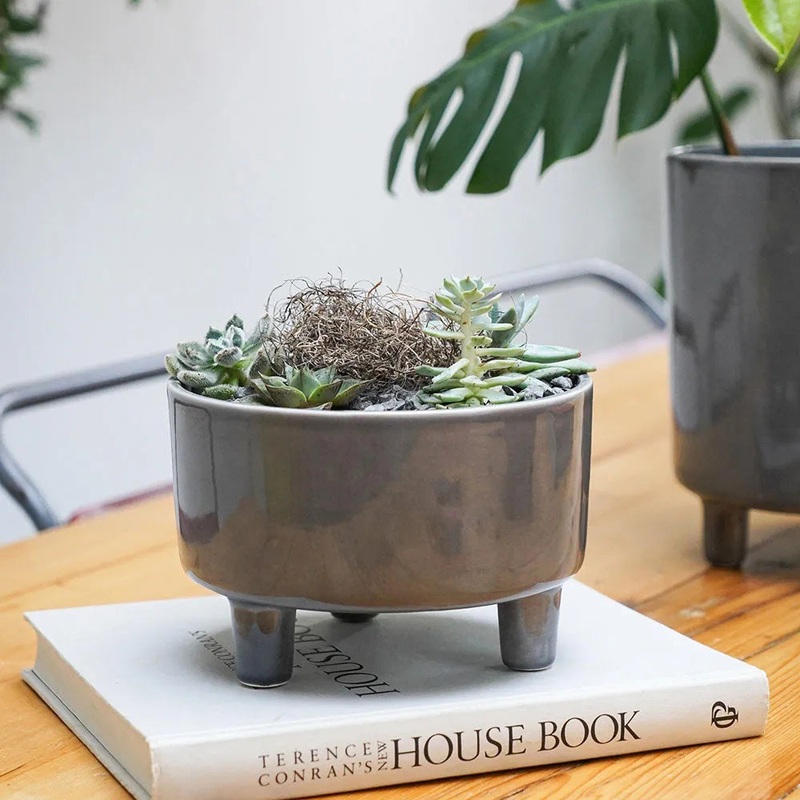 Pisa Slate Bowl 14cm Height 19cm Dia