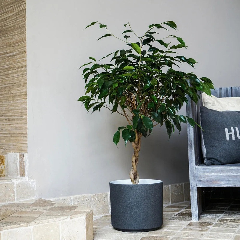 Leon Granite Planter 32cm Dia