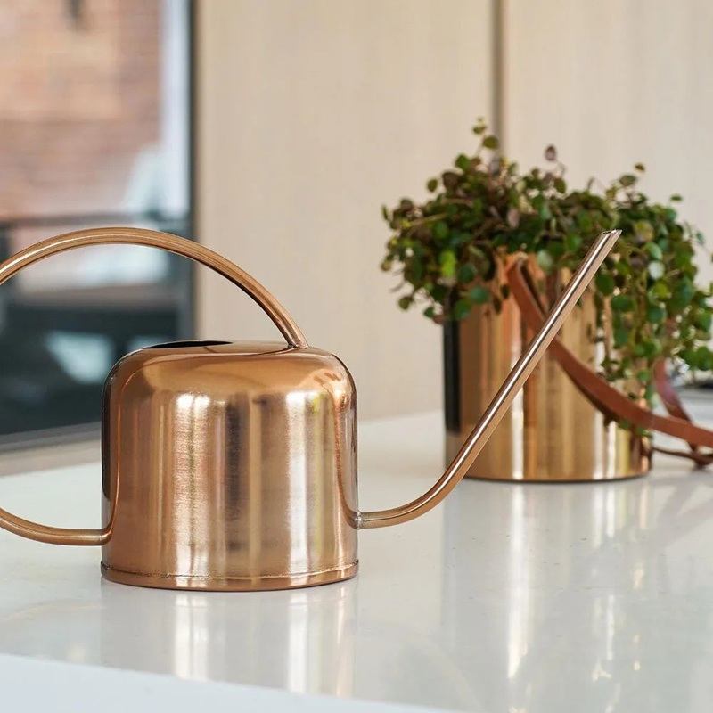Indoor Kensington Copper Watering Can 19cm Height 38cm Width