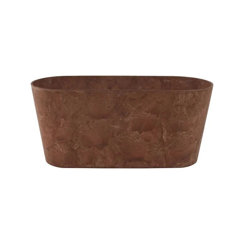 Artstone Plant Pot 17cm Height 15cm Dia Claire Balcony Oak