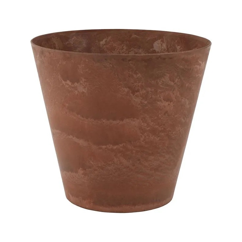 Artstone Plant Pot 20cm Height 20cm Dia Claire Pot Oak
