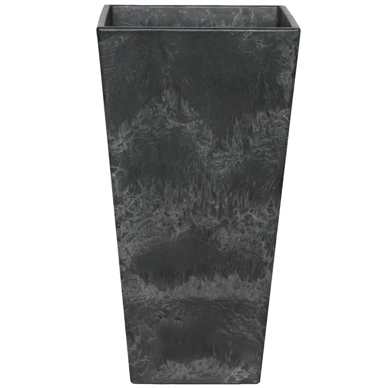 Artstone Plant Pot 49cm Height 5cm Dia Ella vase black