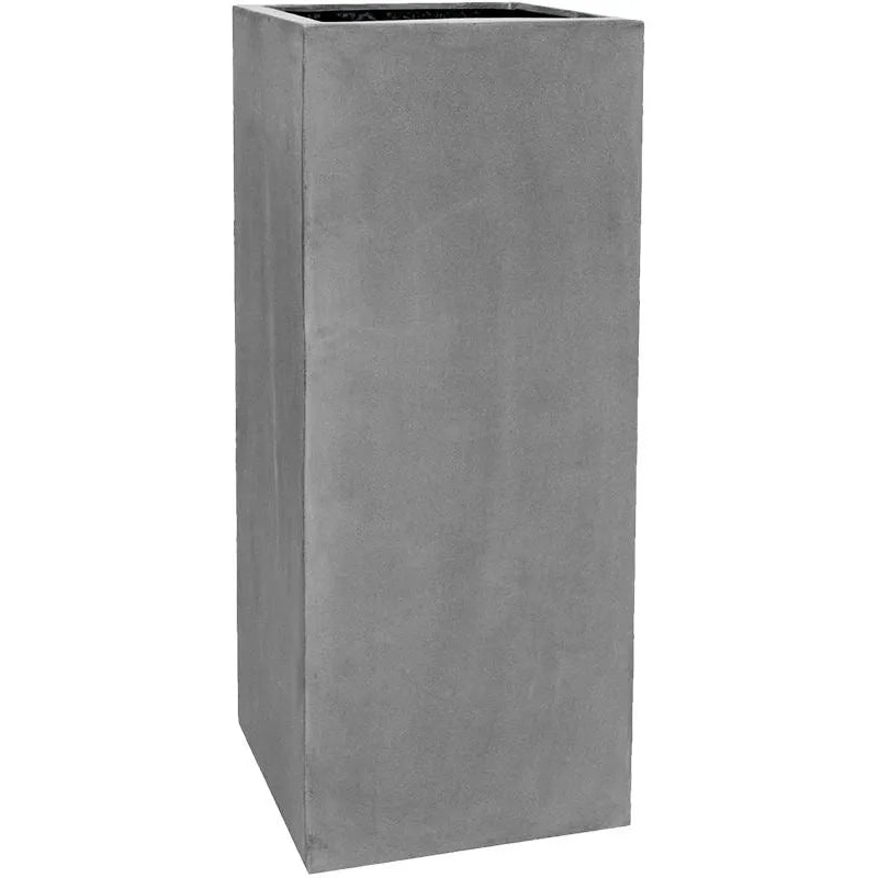 Fiberstone Plant Pot 120cm Height 45cm Dia Bouvy XXL Grey