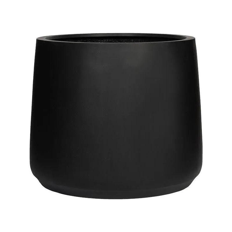 Natural Jumbo Plant Pot 97cm Height 96cm Dia Patt M Black