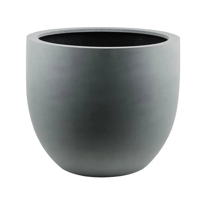 Argento Plant Pot 54cm Height 55cm Dia New Egg Pot Natural Grey
