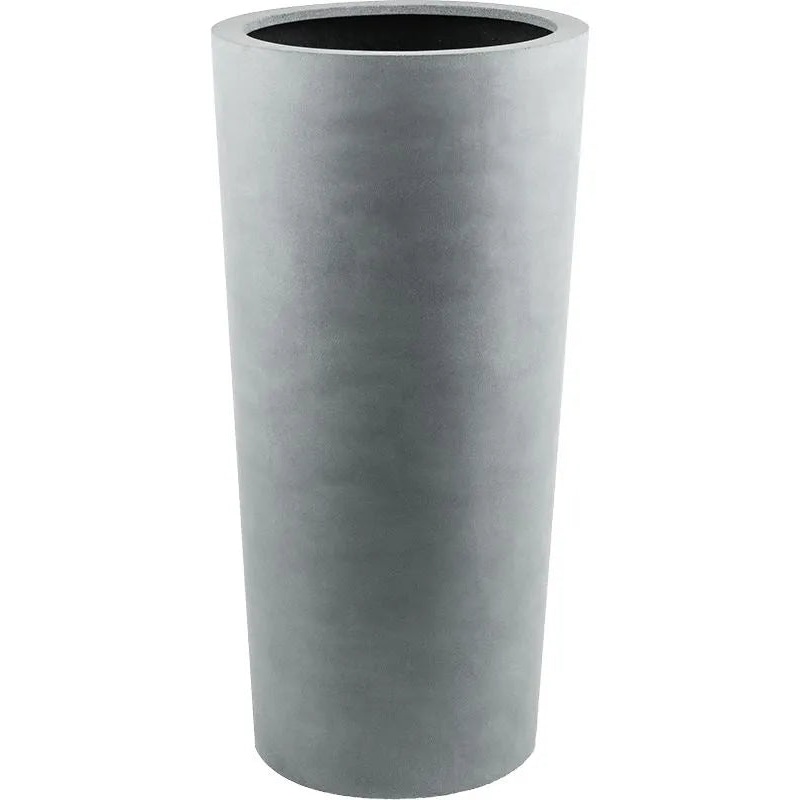 Argento Plant Pot 68cm Height 30cm Dia Vase Natural Grey