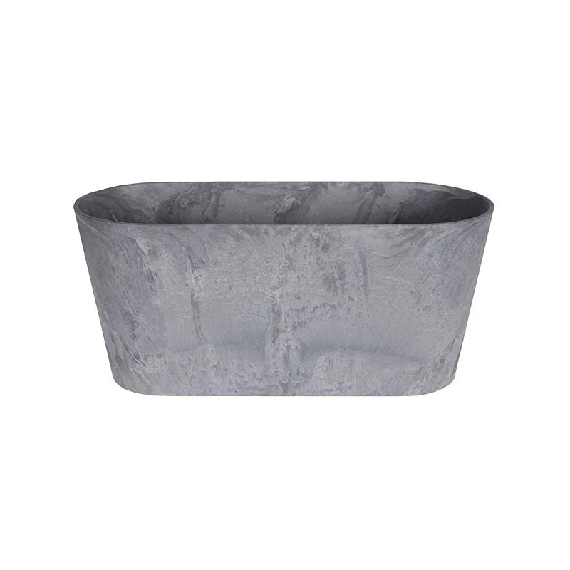Artstone Plant Pot 17cm Height 15cm Dia Claire balcony grey