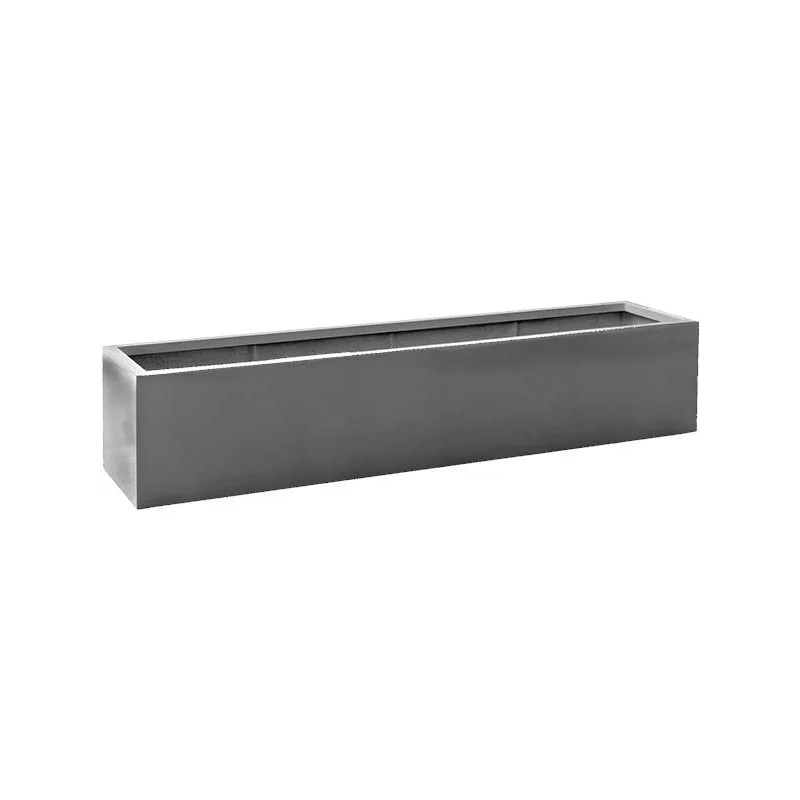 Fiberstone Plant Pot 40cm Height 36cm Dia Jumbo Jort S Grey