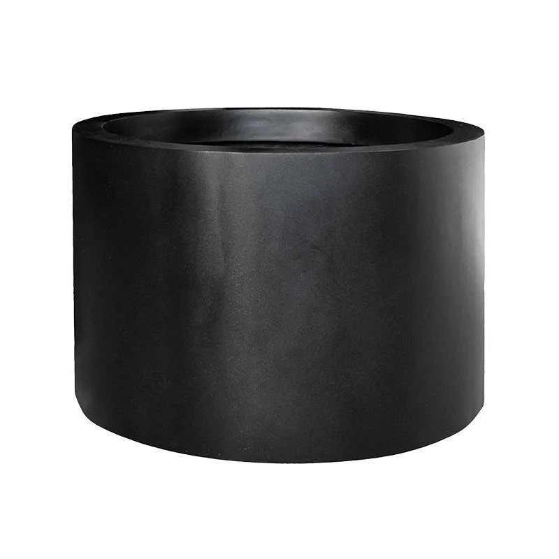 Fiberstone Plant Pot 70cm Height 98cm Dia Jumbo Max Middle High XL Black