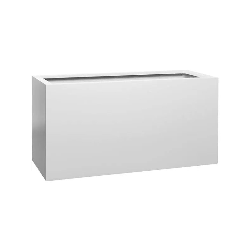 Fiberstone Plant Pot 50cm Height 38cm Dia Jort M Matt White