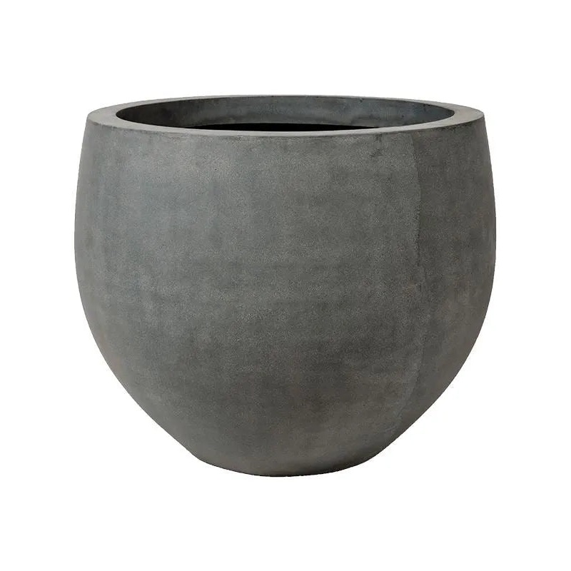 Fiberstone Plant Pot 114cm Height 110cm Dia Jumbo Orb L Grey