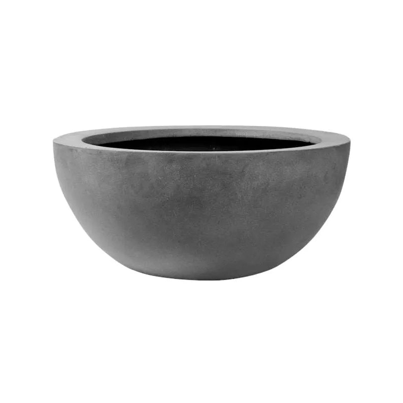 Fiberstone Plant Pot 28cm Height 50cm Dia Vic Bowl L Grey