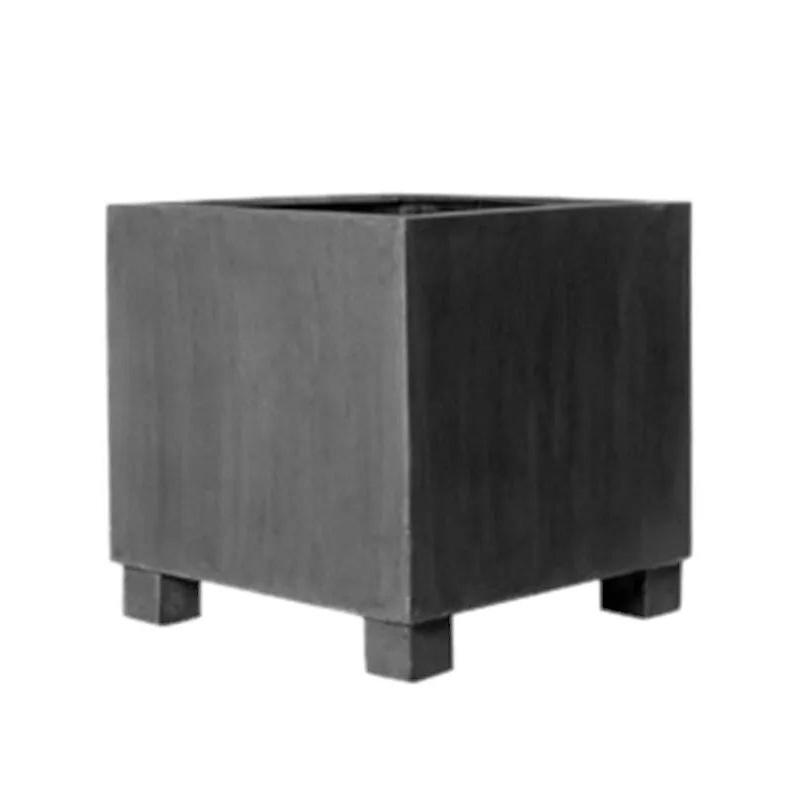 Fiberstone Plant Pot 70cm Height 65cm Dia Jumbo M Grey With Feet