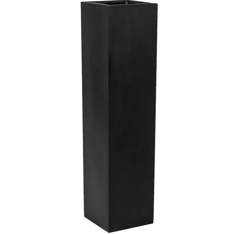 Fiberstone Plant Pot 100cm Height 19cm Dia Yenn S Black