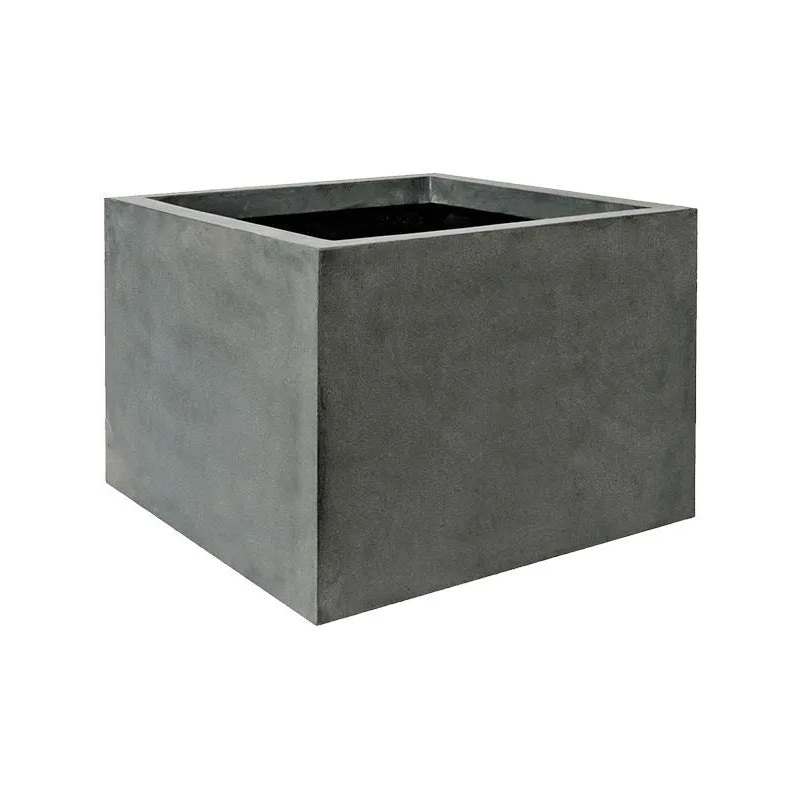 Fiberstone Plant Pot 60cm Height 88cm Dia Jumbo Middle High L Grey