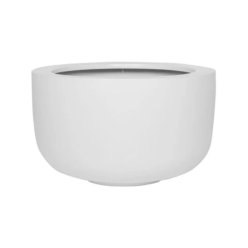 Fiberstone Plant Pot 27cm Height 39cm Dia Sunny L Matt white